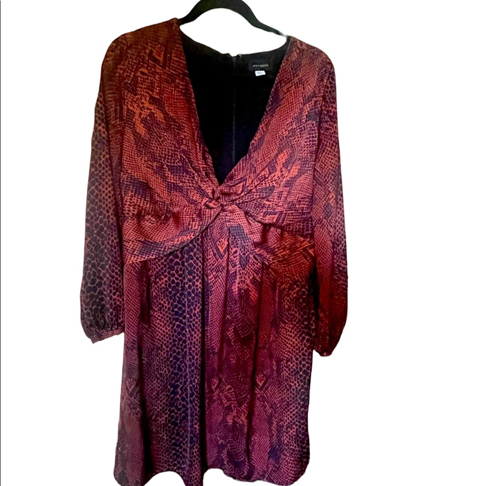 Snake skin print Ava&Aiden dress